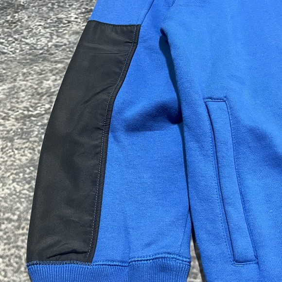 Ecko Unltd Zip Up Hoodie Mens XXL Blue Black Vintage Y2K 2000s Grunge Skater - Picture 5 of 11